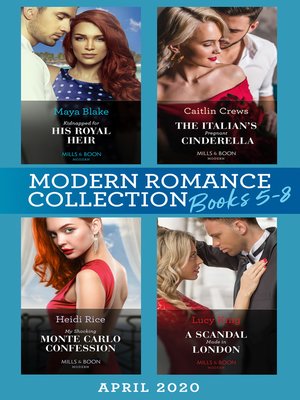 cover image of Modern Romance April 2020 Books 5-8